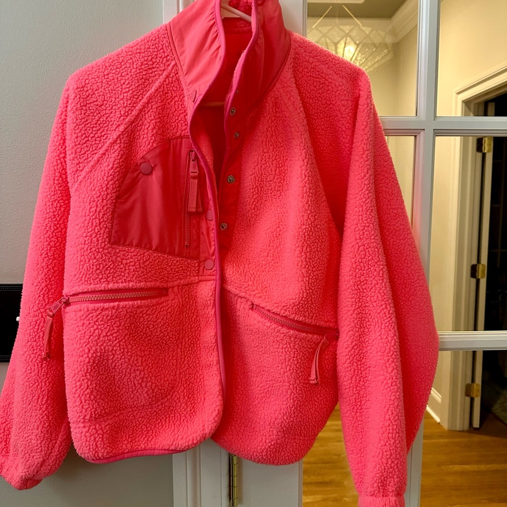 FP Movement Hit the Slopes - Women's Fleece Jacket (sold out electric sunset) - Picture 3 of 5